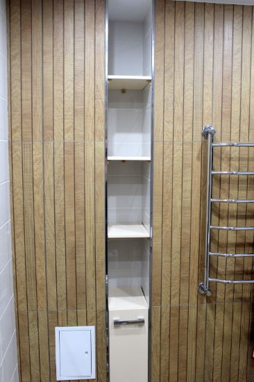 Встроенный Шкаф В Ванной Комнате Фото